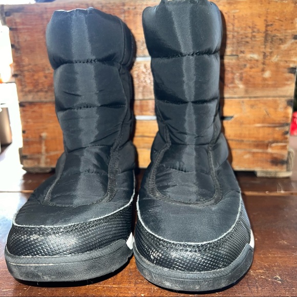 Sorel Black Whitney II Short Puffy Snow Boots 7 - Picture 7 of 8